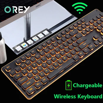 2.4G Wireless Game Keyboard Mouse Imitation Mechanical Keyboard Gaming Mouse For Lenovo Macbook Computer Backlit Keyboard mouse
2.4G Wireless Game Keyboard Mouse Imitation Mechanical Keyboard Gaming Mouse For Lenovo Macbook Computer Backlit Keyboard mouse
