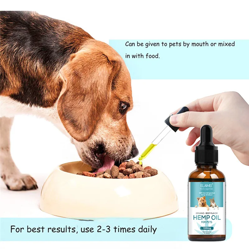 New Dogs Conditioners Hemp Strengtheens Oil Natural Herbs Pet Care Oil Anxiety Relief Pain Joint Hip Immunity Flea Tick Solution
New Dogs Conditioners Hemp Strengtheens Oil Natural Herbs Pet Care Oil Anxiety Relief Pain Joint Hip Immunity Flea Tick Solution