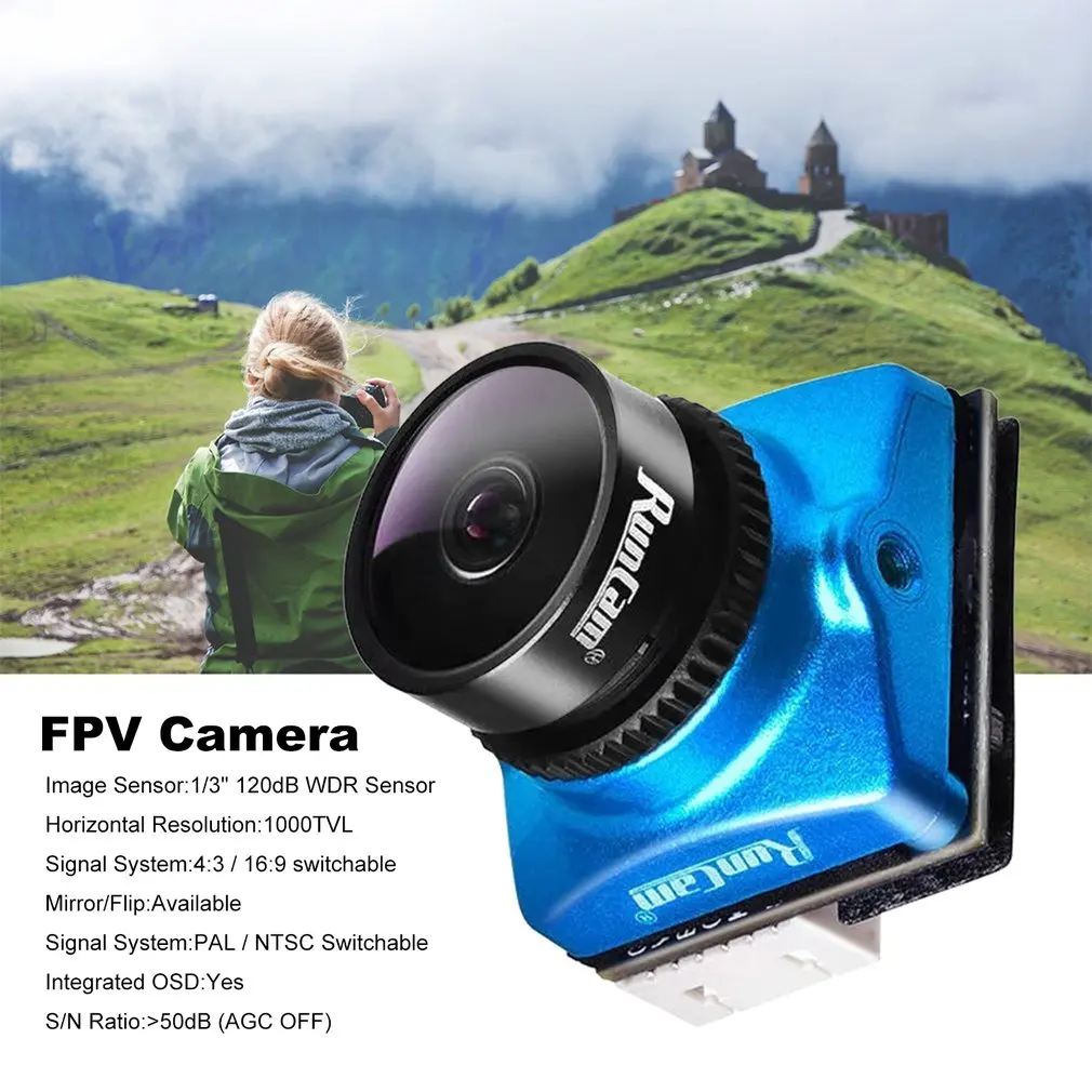 RunCam Phoenix Oscar Edition 1000TVL 1/3 Super 120DB Sensor Mini FPV Camera With 1.8mm/2.5mm Lens For FPV Racing Drone
RunCam Phoenix Oscar Edition 1000TVL 1/3 Super 120DB Sensor Mini FPV Camera With 1.8mm/2.5mm Lens For FPV Racing Drone