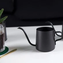 Stainless Steel Coffee Drip Kettle Pour Over Tea Pots Handmade Brewing Tool Long Narrow Spout Storage Bottle Barista Accessories
Stainless Steel Coffee Drip Kettle Pour Over Tea Pots Handmade Brewing Tool Long Narrow Spout Storage Bottle Barista Accessories