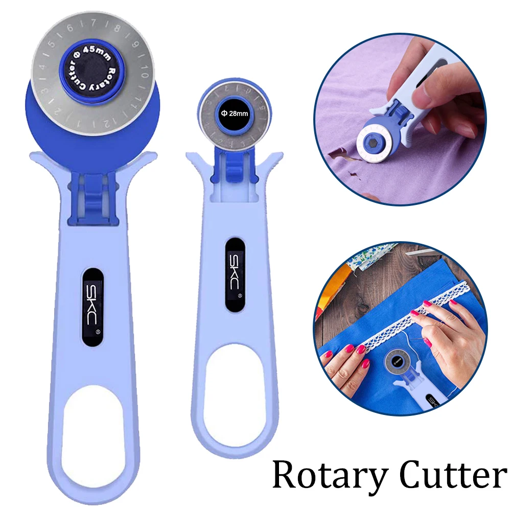 1PC 45mm 28mm Circular fixed Rotary Cutter Blade Fabric Patchwork leather crafts Sewing tool blue Convenient cutting machine
1PC 45mm 28mm Circular fixed Rotary Cutter Blade Fabric Patchwork leather crafts Sewing tool blue Convenient cutting machine