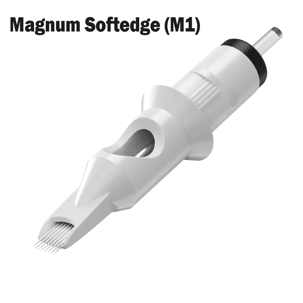 CP 20PCS Tattoo Cartridge Magnum Softedge for Shading Disposable Bugpin #10(0.3MM) #12(0.35MM) Open and Close Tips Needles
CP 20PCS Tattoo Cartridge Magnum Softedge for Shading Disposable Bugpin #10(0.3MM) #12(0.35MM) Open and Close Tips Needles