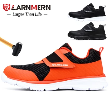 LARNMERN Men's Safety Shoes Work Shoe Steel Toe Comfortable Lightweight Breathable Anti-smashing Anti-puncture Construction Shoe
LARNMERN Men's Safety Shoes Work Shoe Steel Toe Comfortable Lightweight Breathable Anti-smashing Anti-puncture Construction Shoe