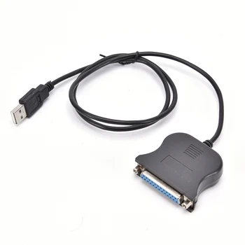 Black 25Pin Printer Cable USB 1.1 To DB25 Female Port Print Converter Cable LPT Bi-directional Parallel Interface Adapter Cable
Black 25Pin Printer Cable USB 1.1 To DB25 Female Port Print Converter Cable LPT Bi-directional Parallel Interface Adapter Cable
