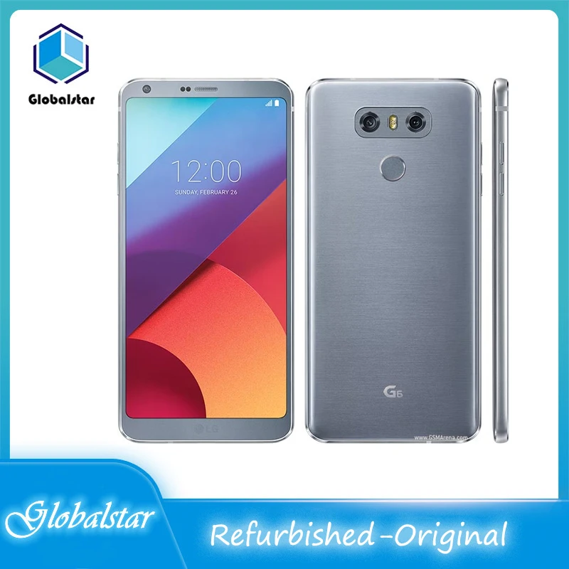 Оригинальный Восстановленный разблокированный сотовый телефон LG G6 G600 5 7 дюйма 4