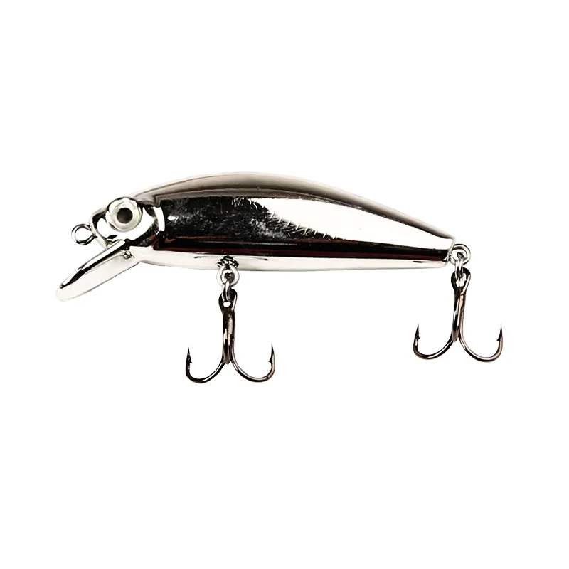 Sinking Minnow Fixed Weight Fishing Lure 55mm 6.5G Wobbler Armed With 2 Hooks Shore Rock Trout Bait Tackle
Sinking Minnow Fixed Weight Fishing Lure 55mm 6.5G Wobbler Armed With 2 Hooks Shore Rock Trout Bait Tackle