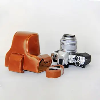 Anti-Scratch PU Leather Camera Bag Protective Cover Case with Shoulder Strap for Olympus EM10 Mark II Camera Accessories W91A
Anti-Scratch PU Leather Camera Bag Protective Cover Case with Shoulder Strap for Olympus EM10 Mark II Camera Accessories W91A