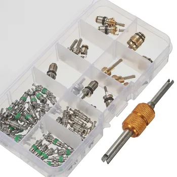 Hot Sale 55pcs Car A/C Valve Cores Automobile Assortment Double Head Dismantling Installer Bass Tool
Hot Sale 55pcs Car A/C Valve Cores Automobile Assortment Double Head Dismantling Installer Bass Tool