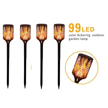 Solar Flame Lamp 99 LEDs Waterproof Flame Torches Lights Garden Landscape Lights Courtyard Lamp Dusk to Dawn Auto On/Off
Solar Flame Lamp 99 LEDs Waterproof Flame Torches Lights Garden Landscape Lights Courtyard Lamp Dusk to Dawn Auto On/Off