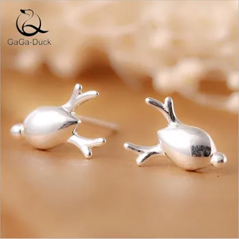 New Fashion Jewelry Simple Deer Sweet And Lovely 925 Sterling Silver Not Allergic Christmas Gift Women Stud Earrings E846
New Fashion Jewelry Simple Deer Sweet And Lovely 925 Sterling Silver Not Allergic Christmas Gift Women Stud Earrings E846