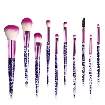 10Pcs flash drill Diamond Makeup Brushes Set Women Foundation Powder Blush Eye shadow Lip Cosmetic Colorful for Make Up Tools
10Pcs flash drill Diamond Makeup Brushes Set Women Foundation Powder Blush Eye shadow Lip Cosmetic Colorful for Make Up Tools