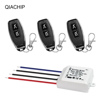 QIACHIP 433MHz RF Wireless Remote Control Switch universal AC 110V 220V 1CH Relay Transmitter for gate garage Light Controllor
QIACHIP 433MHz RF Wireless Remote Control Switch universal AC 110V 220V 1CH Relay Transmitter for gate garage Light Controllor
