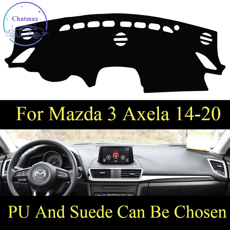 Customize For Mazda 3 Axela 2014-2020 Dashboard Console Cover PU Leather Suede Protector Sunshield Pad
Customize For Mazda 3 Axela 2014-2020 Dashboard Console Cover PU Leather Suede Protector Sunshield Pad