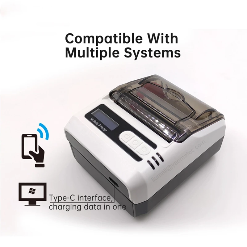 Mobile Portable Bluetooth Label Printer 58mm Wireless Bluetooth Thermal Printer Label Maker for Store Shipping Label Printer
Mobile Portable Bluetooth Label Printer 58mm Wireless Bluetooth Thermal Printer Label Maker for Store Shipping Label Printer