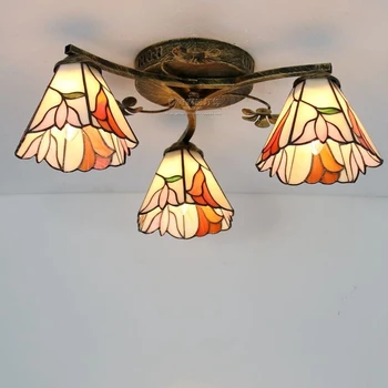 Vintage Retro Mediterranean Ceiling Lamps AC110V-220V Stained Glass Aisle Hotel Restuarant LED Balcony Lamp Lighting
Vintage Retro Mediterranean Ceiling Lamps AC110V-220V Stained Glass Aisle Hotel Restuarant LED Balcony Lamp Lighting