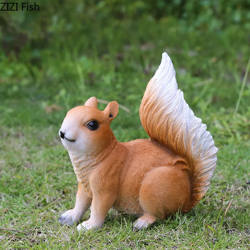 Креативный садовый двор, Имитация животных, скульптура, белка, мультяшное животное, статуя, предметы интерьера ручной работы, украшение для дома
Креативный садовый двор, Имитация животных, скульптура, белка, мультяшное животное, статуя, предметы интерьера ручной работы, украшение для дома