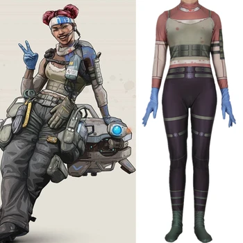 New Women Kids Game Apex Legends Lifeline Ajay Che Cosplay Costume Zentai Bodysuit Suit Jumpsuits
New Women Kids Game Apex Legends Lifeline Ajay Che Cosplay Costume Zentai Bodysuit Suit Jumpsuits