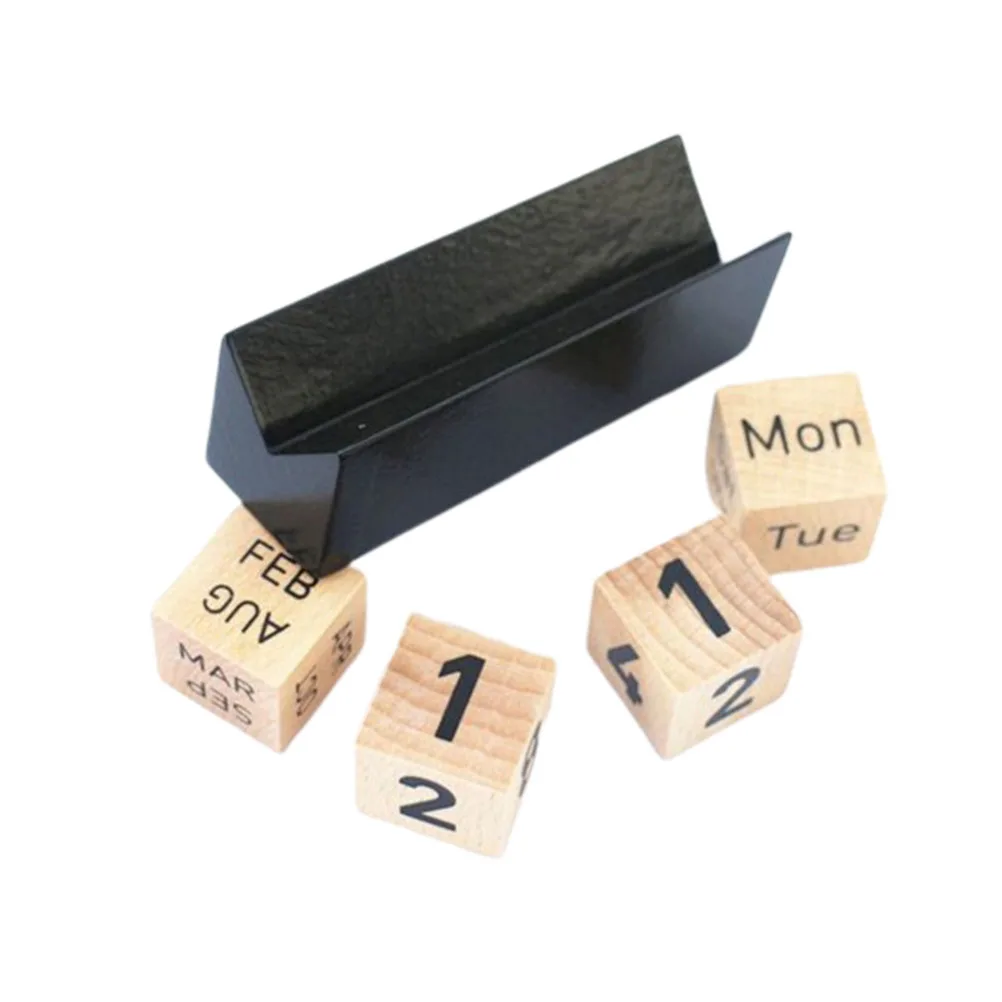1PC Block Calendar Desk Wood Ornament Perpetual Decorative Creative Cube Wooden Block Calendar For School Home Reading Room
1PC Block Calendar Desk Wood Ornament Perpetual Decorative Creative Cube Wooden Block Calendar For School Home Reading Room