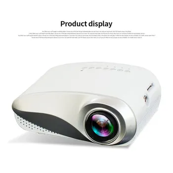 Household Projector 3D LED Mini Micro Projector Support HD 1080P Multimedia HDMI / VGA/ AV/ USB /TV input Home Theater System
Household Projector 3D LED Mini Micro Projector Support HD 1080P Multimedia HDMI / VGA/ AV/ USB /TV input Home Theater System