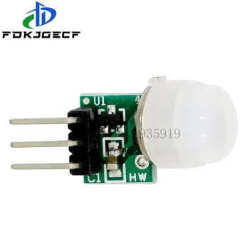 Mini IR Pyroelectric Infrared PIR Motion Human Sensor Automatic Detector Module AM312 Sensor DC 2.7 to 12V
Mini IR Pyroelectric Infrared PIR Motion Human Sensor Automatic Detector Module AM312 Sensor DC 2.7 to 12V
