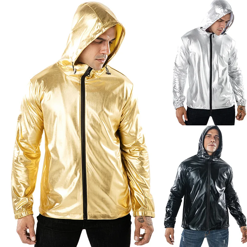 Solid Color Gilded Fabric Jacket,Sports Cap Jacket, Men's Jacket,Reflective Jacket,Mens Jackets and Coats,Mens Coats and Jackets
Solid Color Gilded Fabric Jacket,Sports Cap Jacket, Men's Jacket,Reflective Jacket,Mens Jackets and Coats,Mens Coats and Jackets