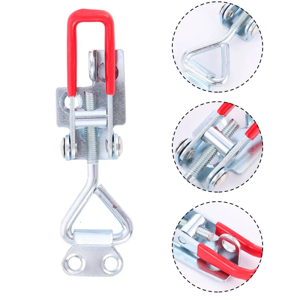 8pcs Toggle Latch Durable Stainless Steel Iron Quick Release Pull Latch Toggle Clamp Toggle Latch for Storage Box Case Cabinet D
8pcs Toggle Latch Durable Stainless Steel Iron Quick Release Pull Latch Toggle Clamp Toggle Latch for Storage Box Case Cabinet D