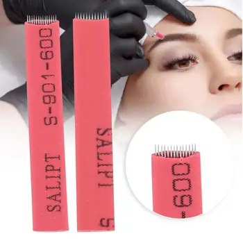 100pcs Semi-Permanent Eyebrow Tattoo Blade Microblading Needle for 3D Embroidery Manual Tattoo Pen Piercing Needle Tattoo Blade
100pcs Semi-Permanent Eyebrow Tattoo Blade Microblading Needle for 3D Embroidery Manual Tattoo Pen Piercing Needle Tattoo Blade