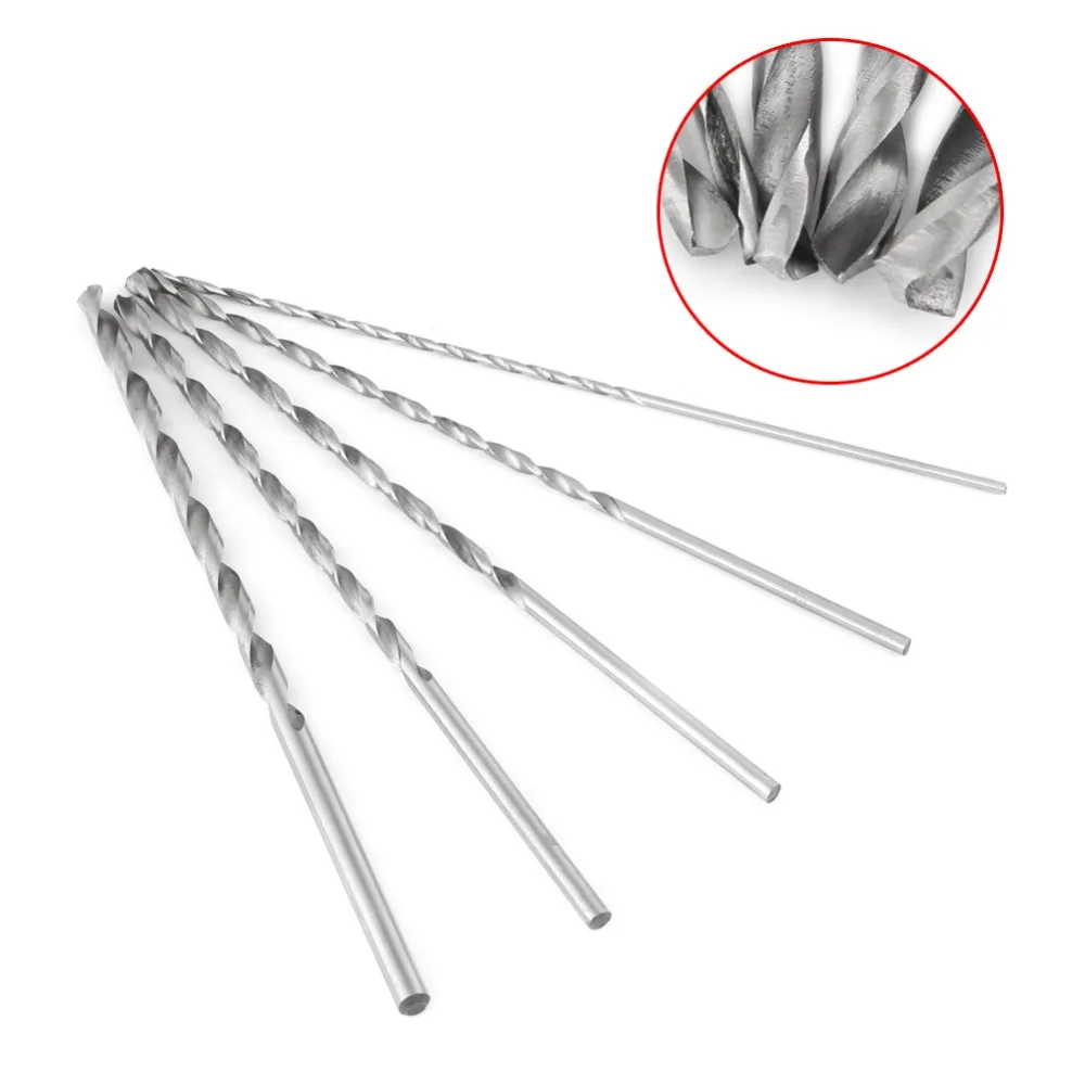 Drill Bit Extra Long High-Speed Steel Straight Shank Twist Drill Bit Tool 2-5mm Drill Bits For Wood Dropshipping New
Drill Bit Extra Long High-Speed Steel Straight Shank Twist Drill Bit Tool 2-5mm Drill Bits For Wood Dropshipping New