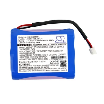 Cameron Sino Battery for Bang & Olufsen BeoPlay A3 Replacement Bang & Olufsen 3ICR18/65 3S/LIC 2600mAh / 28.86Wh
Cameron Sino Battery for Bang & Olufsen BeoPlay A3 Replacement Bang & Olufsen 3ICR18/65 3S/LIC 2600mAh / 28.86Wh