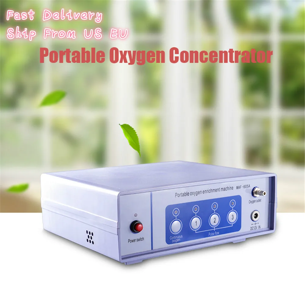 US/EU Portable Oxygen Concentrator Continuous 1-3L/min Adjustable Flow with 2200mAh Battery Oxygene Enrichment Machine Household
US/EU Portable Oxygen Concentrator Continuous 1-3L/min Adjustable Flow with 2200mAh Battery Oxygene Enrichment Machine Household