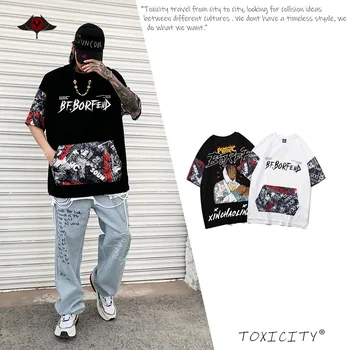 2020 Hip Hop Cartoon Letter Oversize Lover T Shirt Men Harajuku Streetwear 3d Print Graphic Tees Women Cotton Tops
2020 Hip Hop Cartoon Letter Oversize Lover T Shirt Men Harajuku Streetwear 3d Print Graphic Tees Women Cotton Tops