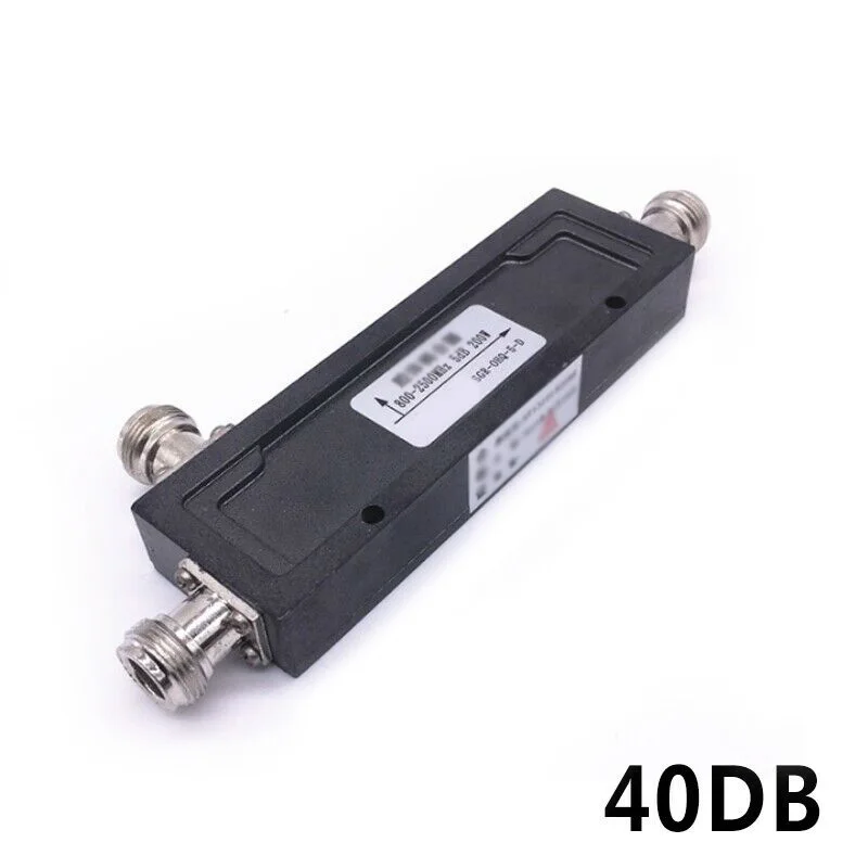 Directional Coupler 800-2500MHz 200W10dB~40dB New N-Type Female RF Coaxial Tool Part Supplies
Directional Coupler 800-2500MHz 200W10dB~40dB New N-Type Female RF Coaxial Tool Part Supplies