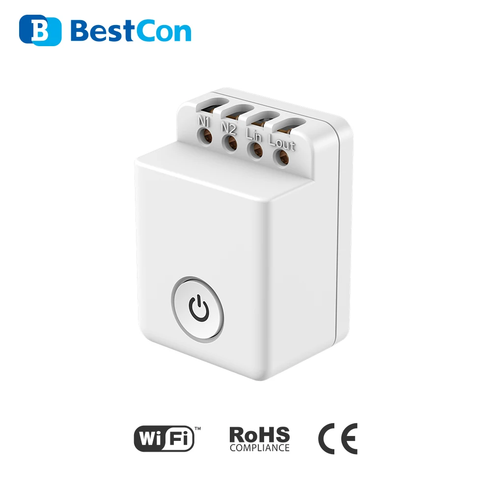 Newnest Broadlink Bestcon MCB1 Home Automation Modules Smart Switch WiFi APP 2.4GHz Control Box Timing Wireless Remote Control
Newnest Broadlink Bestcon MCB1 Home Automation Modules Smart Switch WiFi APP 2.4GHz Control Box Timing Wireless Remote Control
