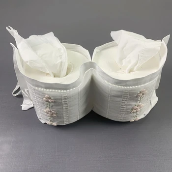 Linen Toilet Paper Cover with Embroidered Flowers 7x17"Perfect for hiding those unsightly toilet rolls
Linen Toilet Paper Cover with Embroidered Flowers 7x17"Perfect for hiding those unsightly toilet rolls