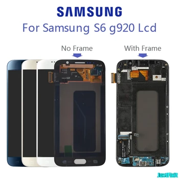 For Samsung Galaxy S6 G920F Lcd Display Touch burn-in shadow Screen Digitizer Assembly + Front frame 100% Original Tested
For Samsung Galaxy S6 G920F Lcd Display Touch burn-in shadow Screen Digitizer Assembly + Front frame 100% Original Tested