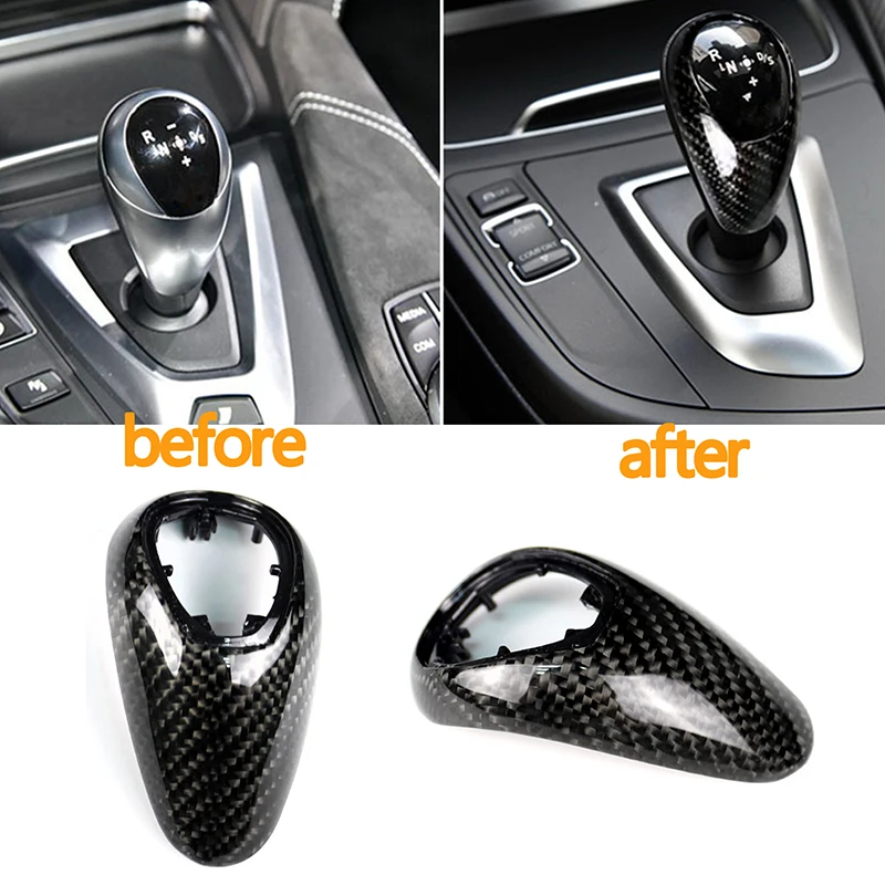 Car Gear Shift Knob Cover Control Armrest Trim Real Carbon Fiber For BMW M2 F87 M3 F80 M4 F82 M5 F83 F10 F85 X5M F86 X6M F12 F13
Car Gear Shift Knob Cover Control Armrest Trim Real Carbon Fiber For BMW M2 F87 M3 F80 M4 F82 M5 F83 F10 F85 X5M F86 X6M F12 F13