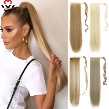 MANWEI Clip in Ponytail Extension Wrap Around Long Straight Pony Tail Hair 24 Inch Synthetic Hairpiece
MANWEI Clip in Ponytail Extension Wrap Around Long Straight Pony Tail Hair 24 Inch Synthetic Hairpiece