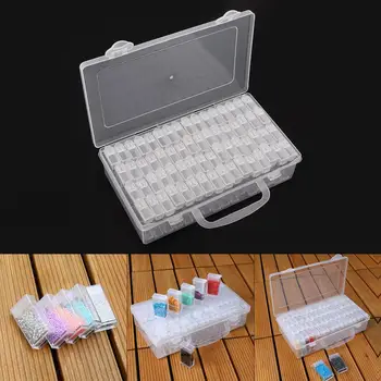 64 Grid PP Detachable Transparent Multipurpose Independent Display Storage Box Fit for Jewelry / Rings / Nail Art / Tool Parts
64 Grid PP Detachable Transparent Multipurpose Independent Display Storage Box Fit for Jewelry / Rings / Nail Art / Tool Parts
