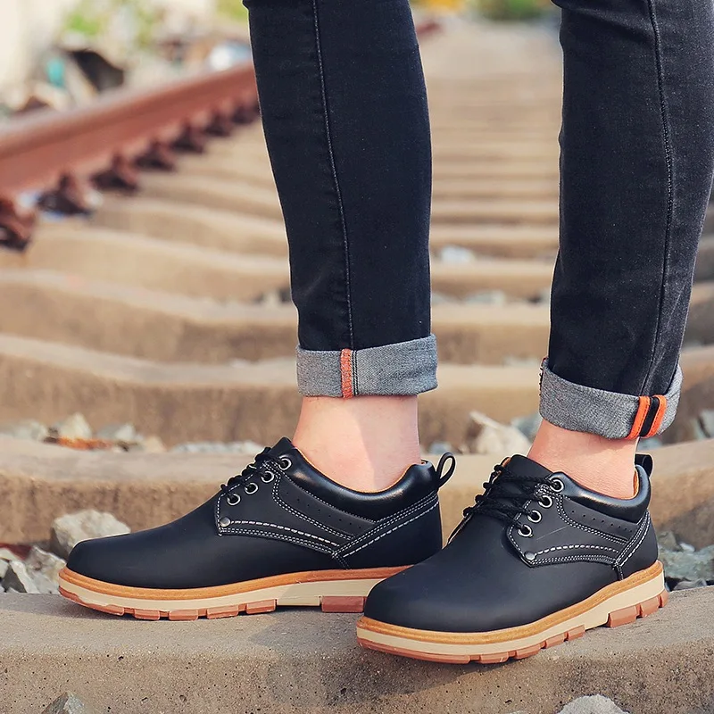 Rome Spring Autumn Lace-Up Men Western Boots Casual Ankle Sewing Military Work Boots Solid Low Fashion Business Shoes
Rome Spring Autumn Lace-Up Men Western Boots Casual Ankle Sewing Military Work Boots Solid Low Fashion Business Shoes