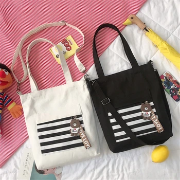 Girls Canvas Handbag Shoulder Bag Tote Top-handle Bag Shopper Beach Shopping Bag 
Girls Canvas Handbag Shoulder Bag Tote Top-handle Bag Shopper Beach Shopping Bag