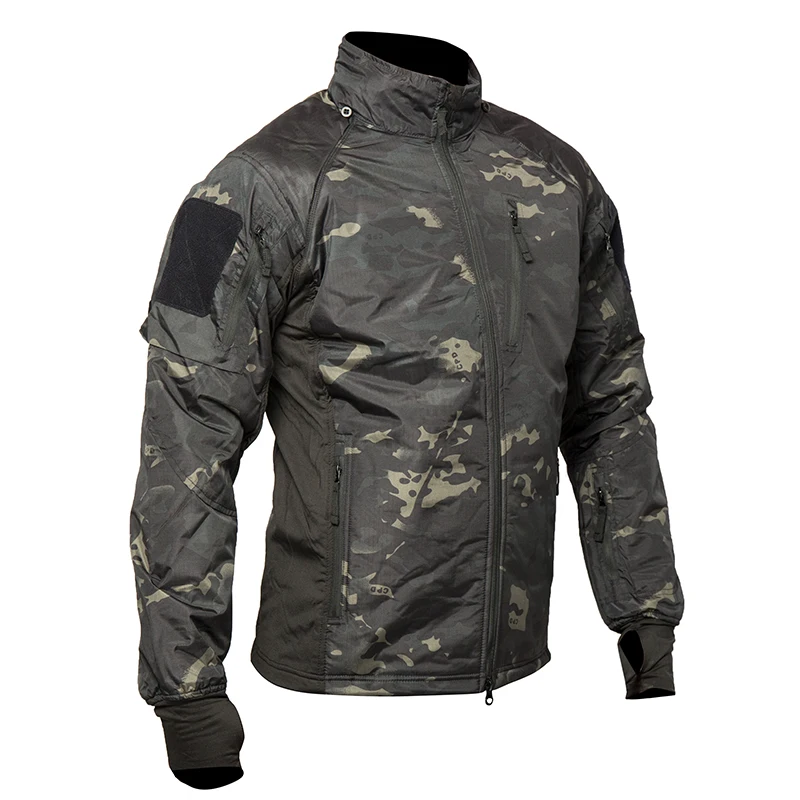Мужская тактическая куртка Mege флисовая Камуфляжная парка в стиле милитари