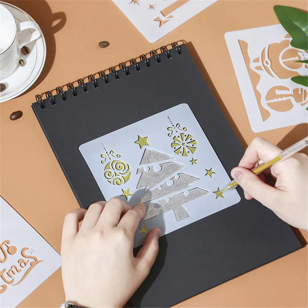 1pc DIY Craft Christmas Layering Stencils For Walls Painting Scrapbooking Stamp Album Decor Embossing Paper Card Template
1pc DIY Craft Christmas Layering Stencils For Walls Painting Scrapbooking Stamp Album Decor Embossing Paper Card Template