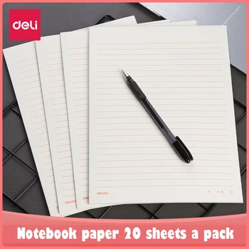 Deli 200 sheets Classic Notebook Inner Paper Core/Refilling Inner Papers:line,grid,dots,list,daily weekly monthly planner 16K
Deli 200 sheets Classic Notebook Inner Paper Core/Refilling Inner Papers:line,grid,dots,list,daily weekly monthly planner 16K