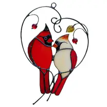 1PCS Window Hanging Decor Bird Stained Glass Hangings Decor Flat Animal Figure Ornament Gift For Home Office Car Decoration
1PCS Window Hanging Decor Bird Stained Glass Hangings Decor Flat Animal Figure Ornament Gift For Home Office Car Decoration