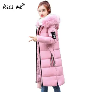 Slimming Solid Hooded Outdoor Down Coat Winter Windproof Cotton Clothes Thermal Warm Down Jacket Casual Mid-Long Coat Female
Slimming Solid Hooded Outdoor Down Coat Winter Windproof Cotton Clothes Thermal Warm Down Jacket Casual Mid-Long Coat Female