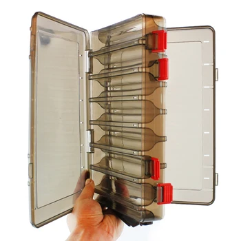 Portable Storage Transparent Cover Easy Carry Bails Hooks Fishing Tackle Box Professional High Strength Double Sided Outdoor
Portable Storage Transparent Cover Easy Carry Bails Hooks Fishing Tackle Box Professional High Strength Double Sided Outdoor