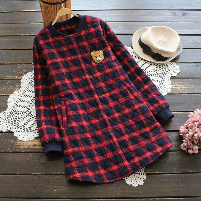 3577 Cotton-padded Clothes Women's Mid-length Korean-style Large Size Winter New Style Large Size Plaid Baseball Cotton Coat Ver
3577 Cotton-padded Clothes Women's Mid-length Korean-style Large Size Winter New Style Large Size Plaid Baseball Cotton Coat Ver