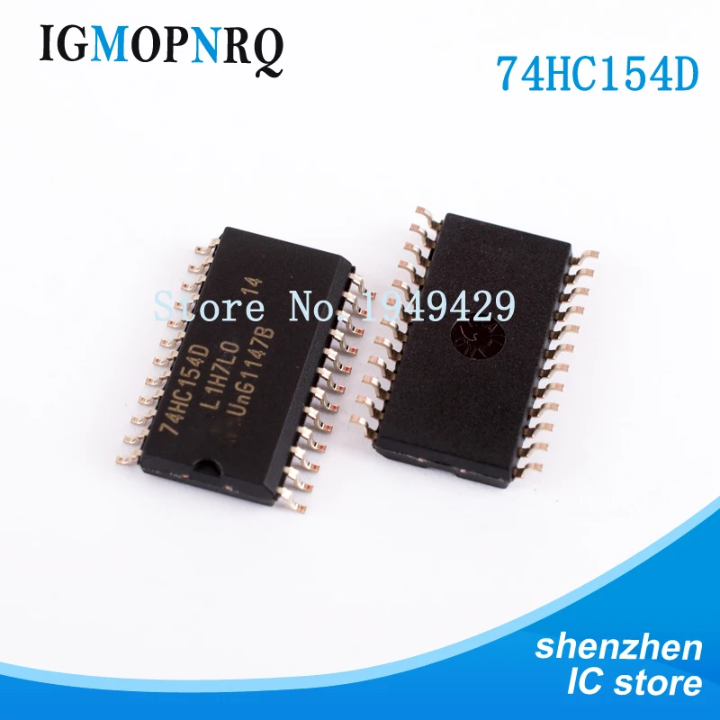 10PCS 74HC154D SOP24 74HC154 Encoder, decoder, multiplexer and demultiplexer 4-16 DECODER/DEMUX New original
10PCS 74HC154D SOP24 74HC154 Encoder, decoder, multiplexer and demultiplexer 4-16 DECODER/DEMUX New original