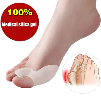 Gel Silicone Bunion Corrector Big Bone Toe Separators Straightener Spreader Foot Care Tool Hallux orthopedic
Gel Silicone Bunion Corrector Big Bone Toe Separators Straightener Spreader Foot Care Tool Hallux orthopedic
