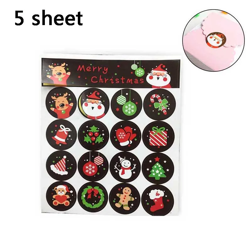 5 Sheets DIY Scrapbooking Merry Christmas Gift Kraft Sticker Cookie Cake Gift Labels Stickers DEC889 
5 Sheets DIY Scrapbooking Merry Christmas Gift Kraft Sticker Cookie Cake Gift Labels Stickers DEC889